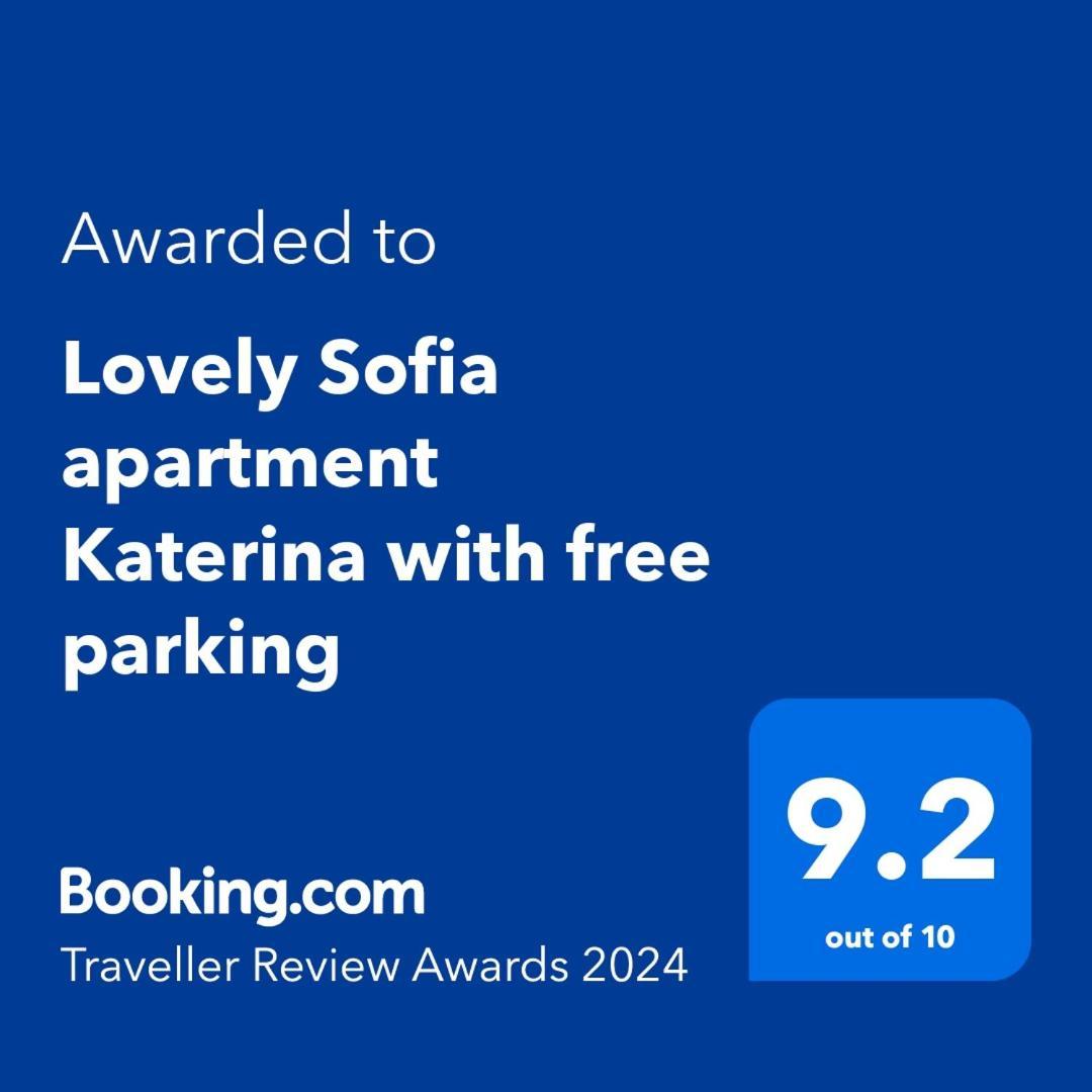 Lovely Sofia Apartment Katerina With Free Parking Exterior photo